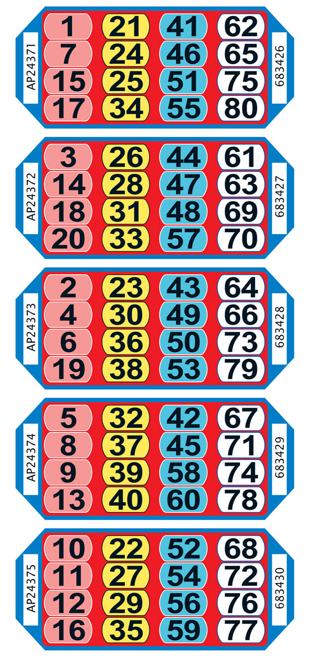 80-Number Book