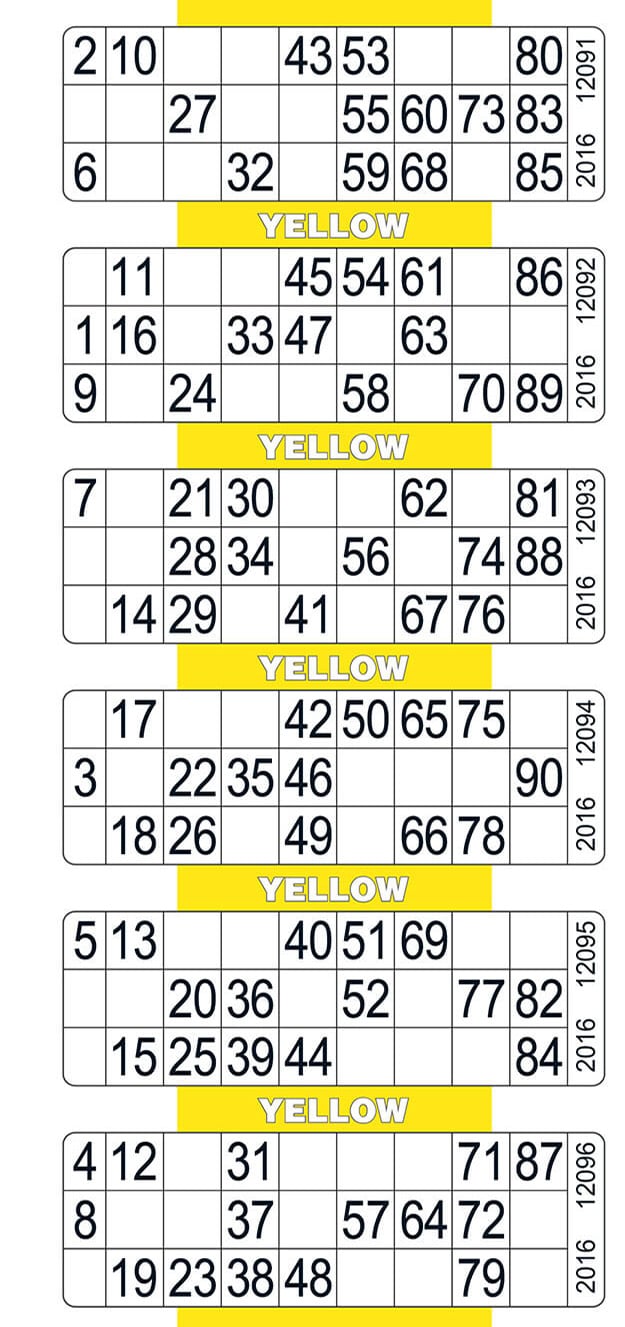 90-Number Book