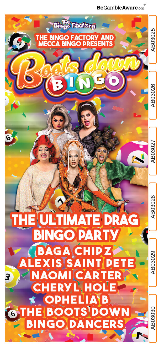 Boots Down Bingo Book